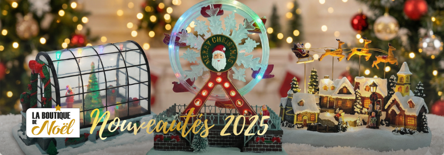 La boutique de Noël : nouveautés 2025